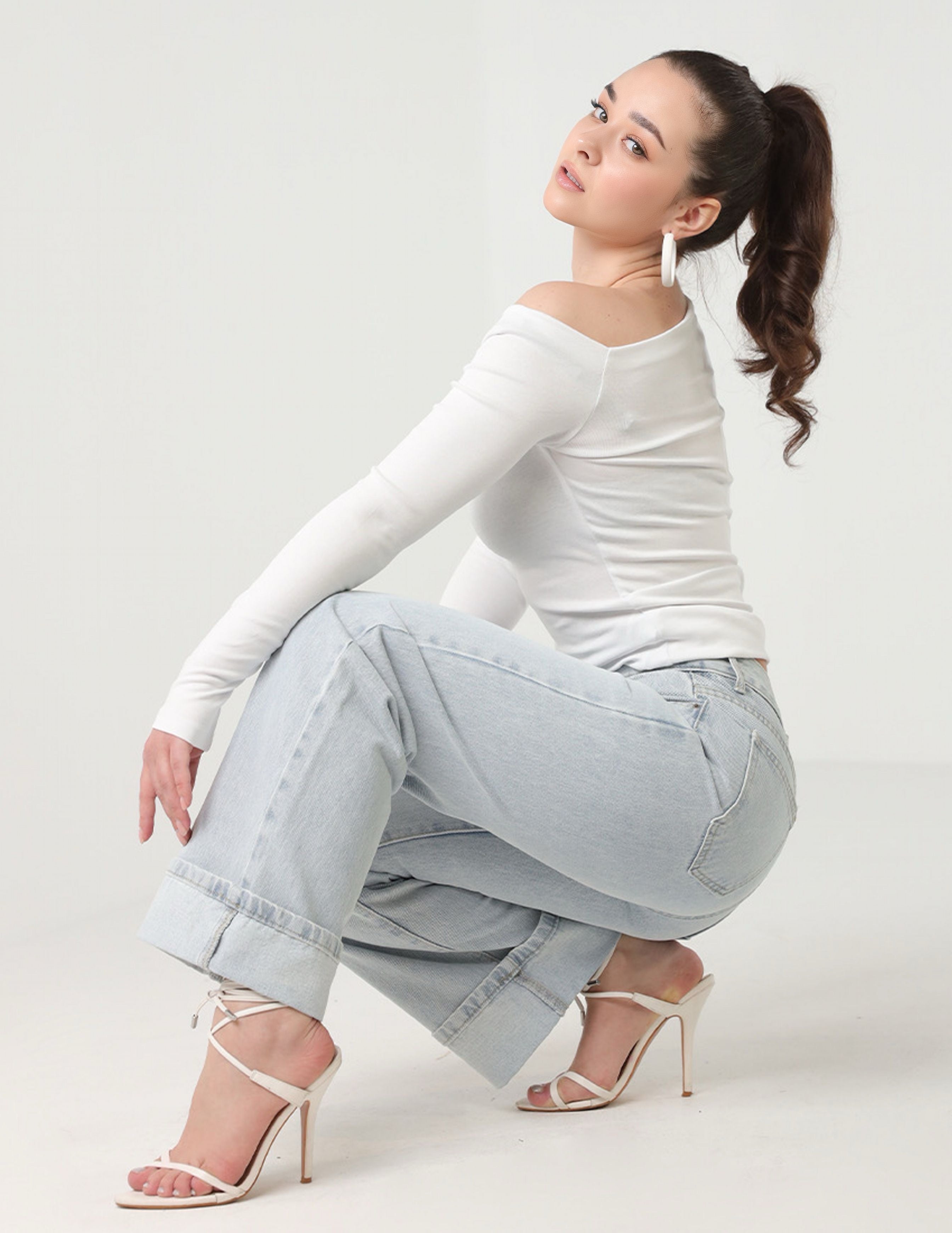 Straight cut legged Jeans
