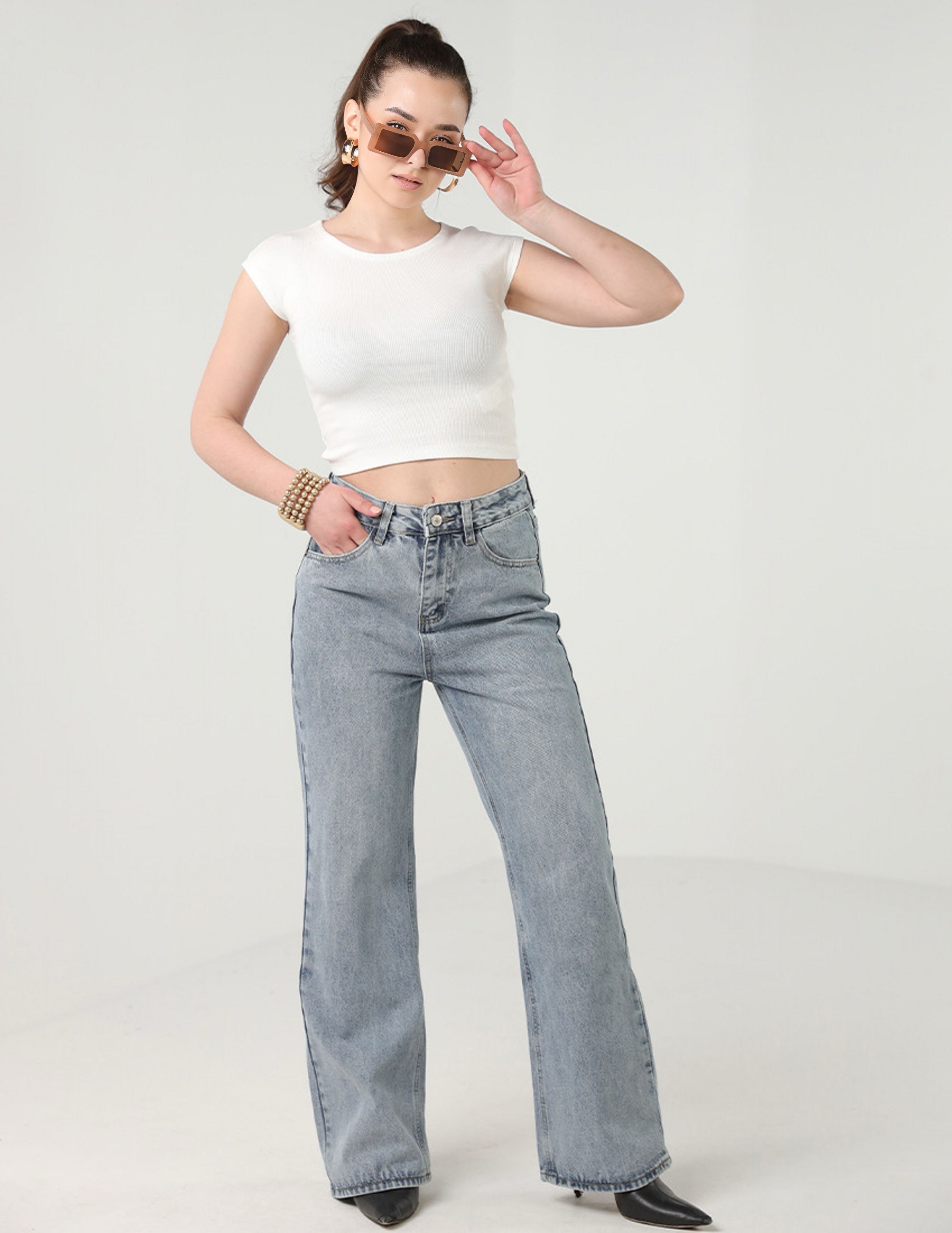 Straight cut legged Jeans