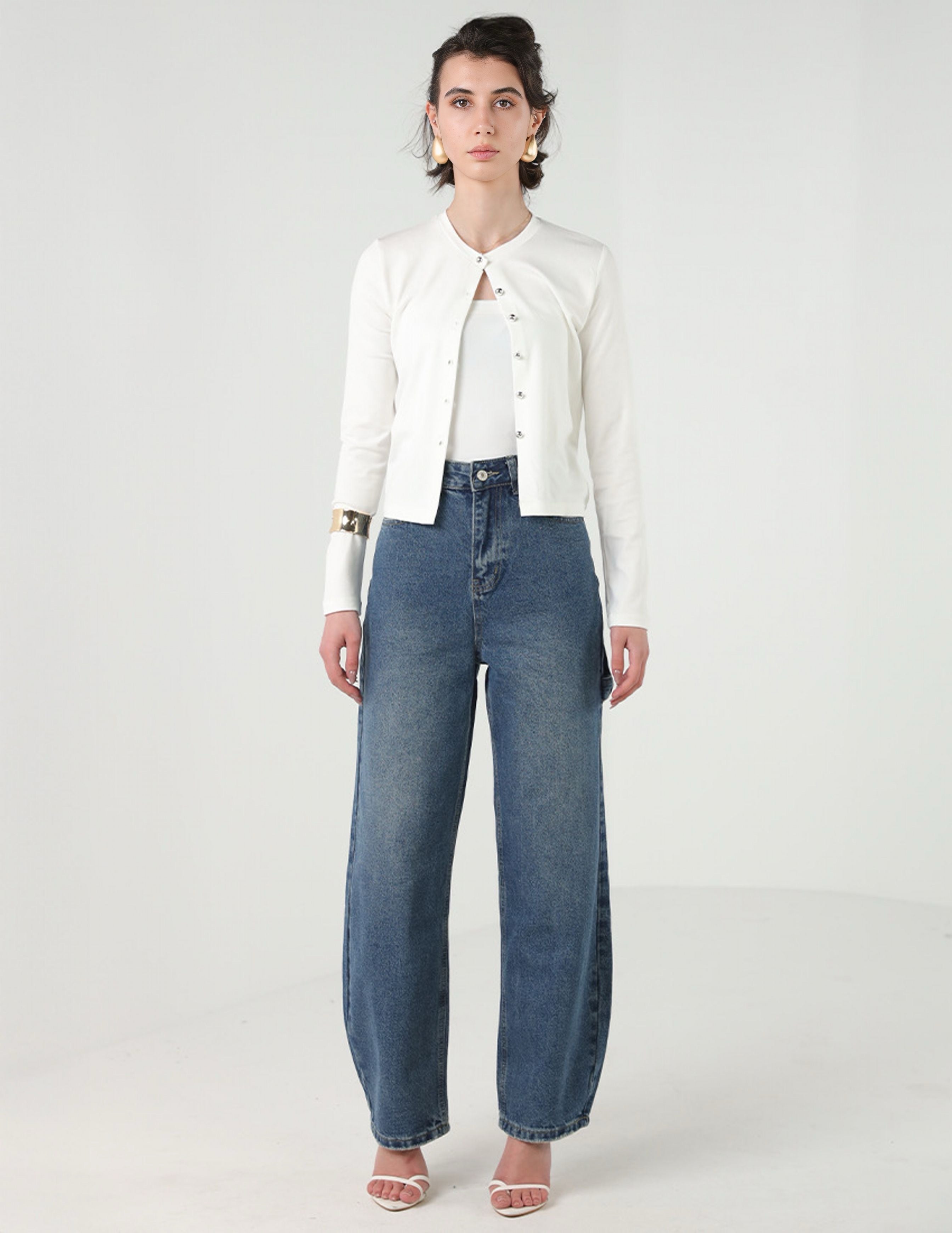 Straight Cut Jeans
