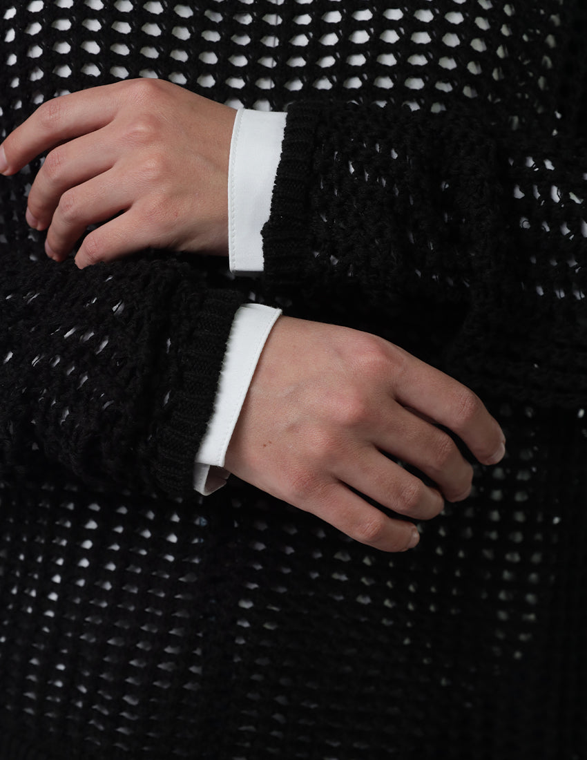 Tricot See through Top