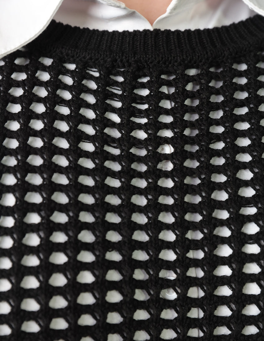 Tricot See through Top