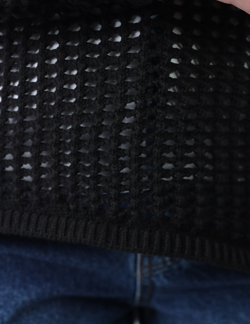 Tricot See through Top