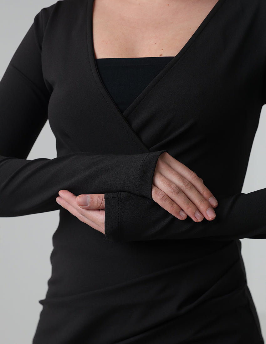 Black fit Dress