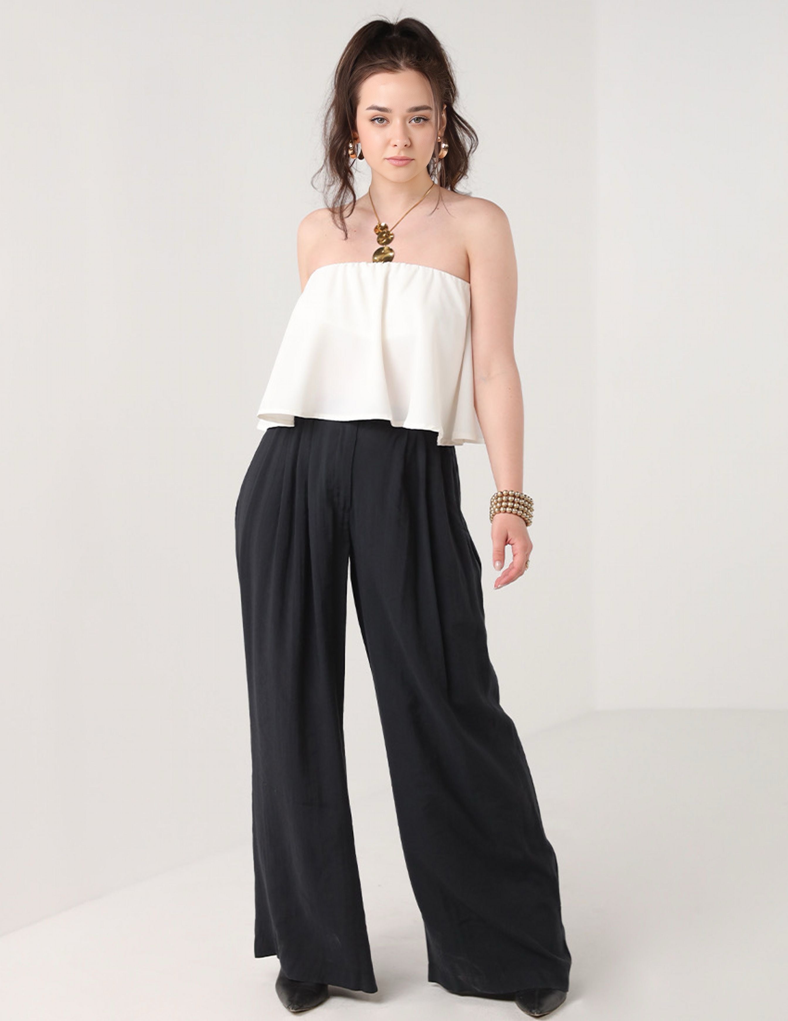 Flare Cut Pants