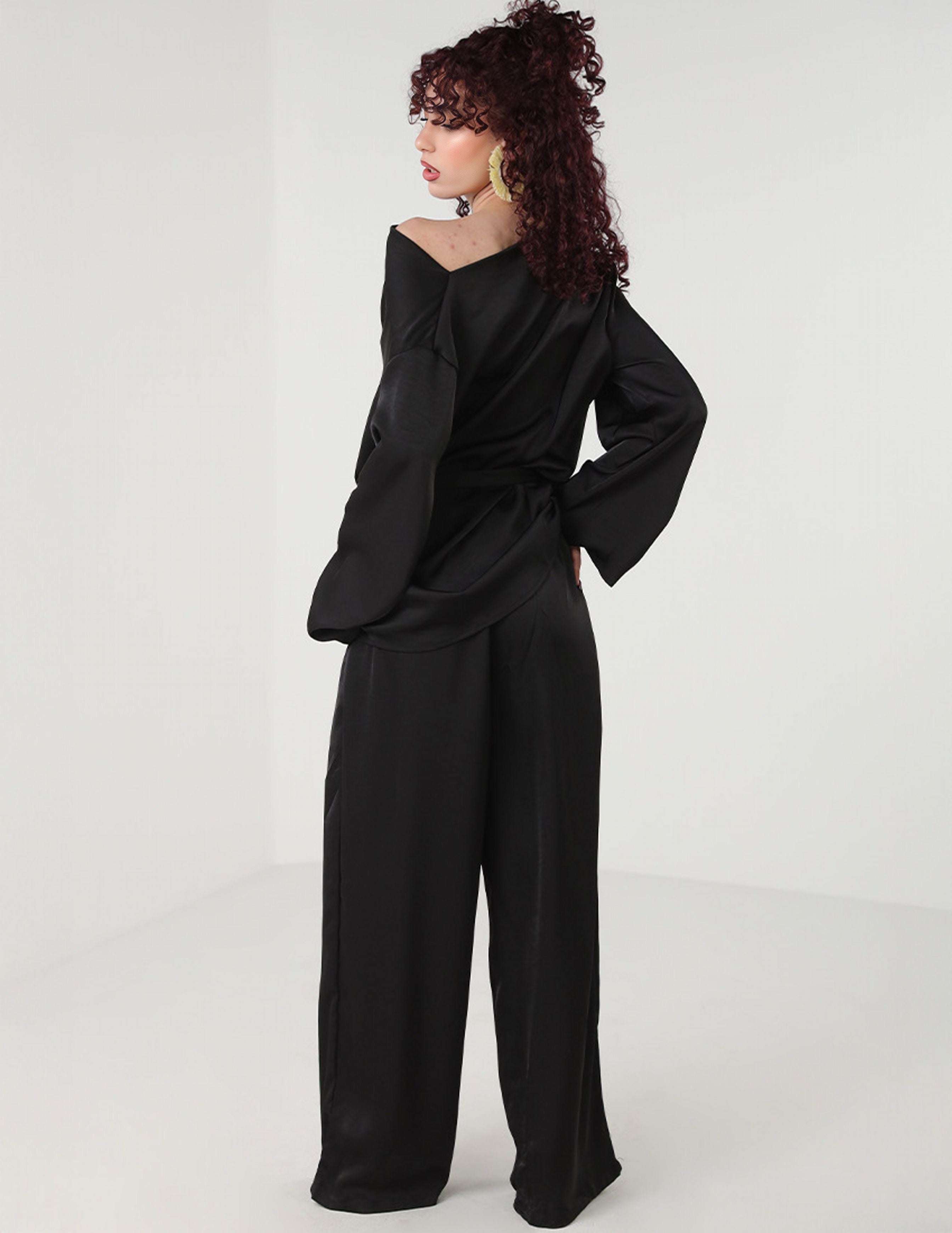Two Pieces Set Blouse and pants