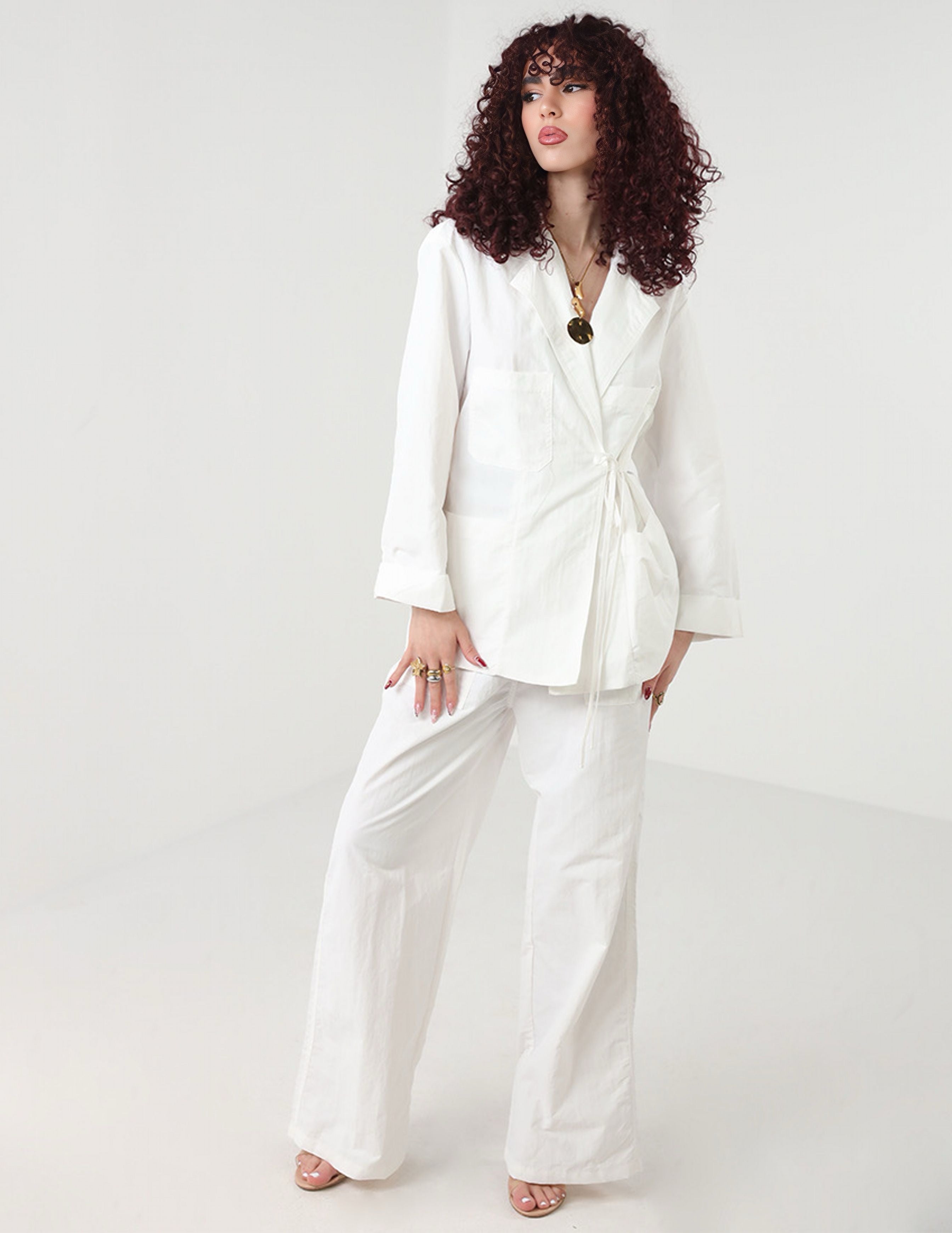Two Pieces Set of Blazer and pants