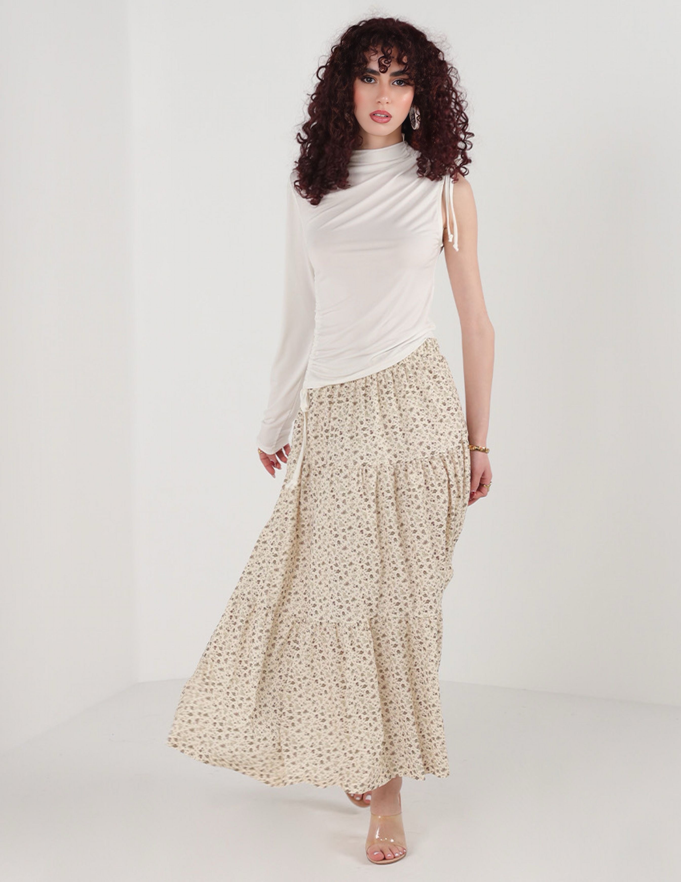 Floral Printed skirt