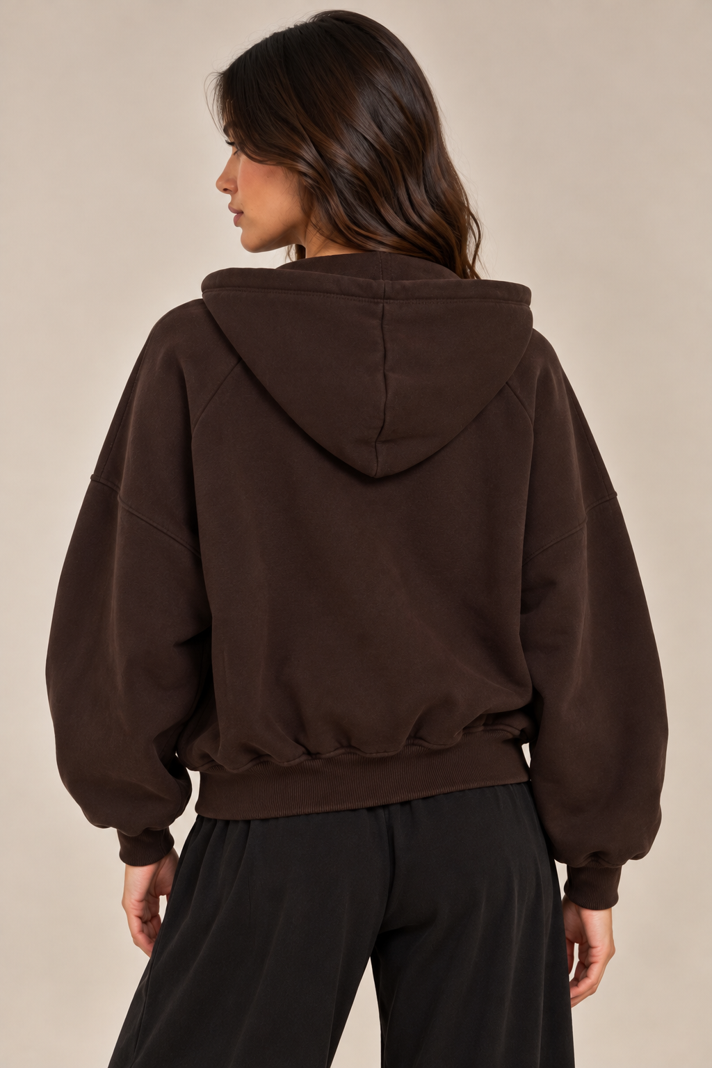 Sweatshirt with a hood and a pocket