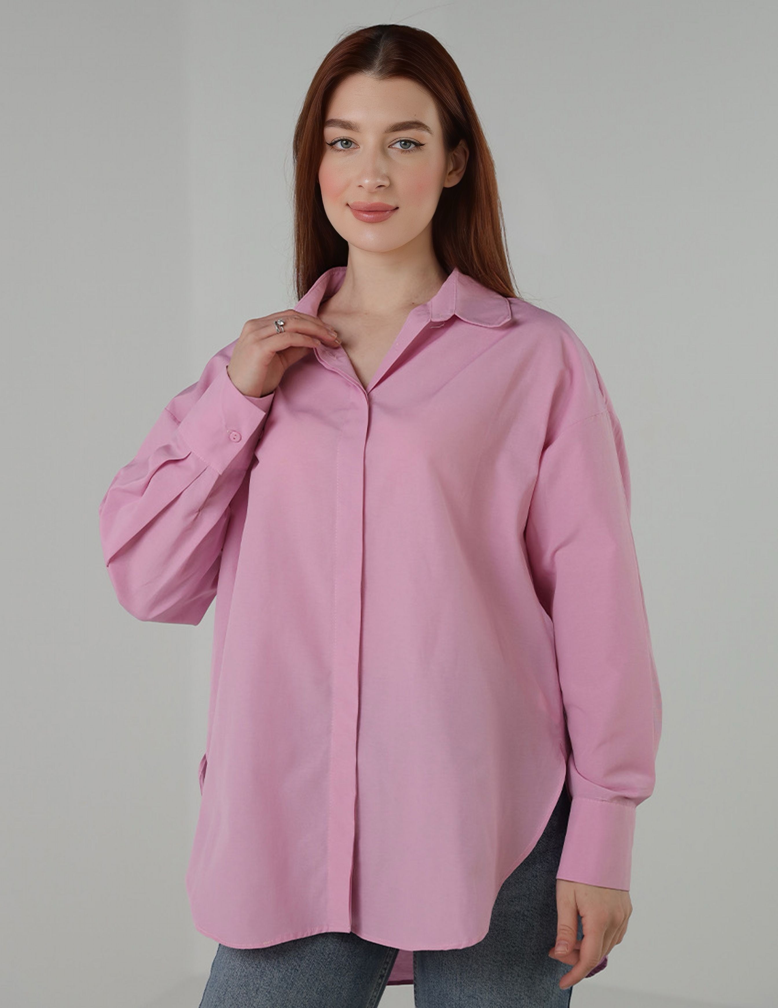 Pastel Colored Ovesrized Shirt