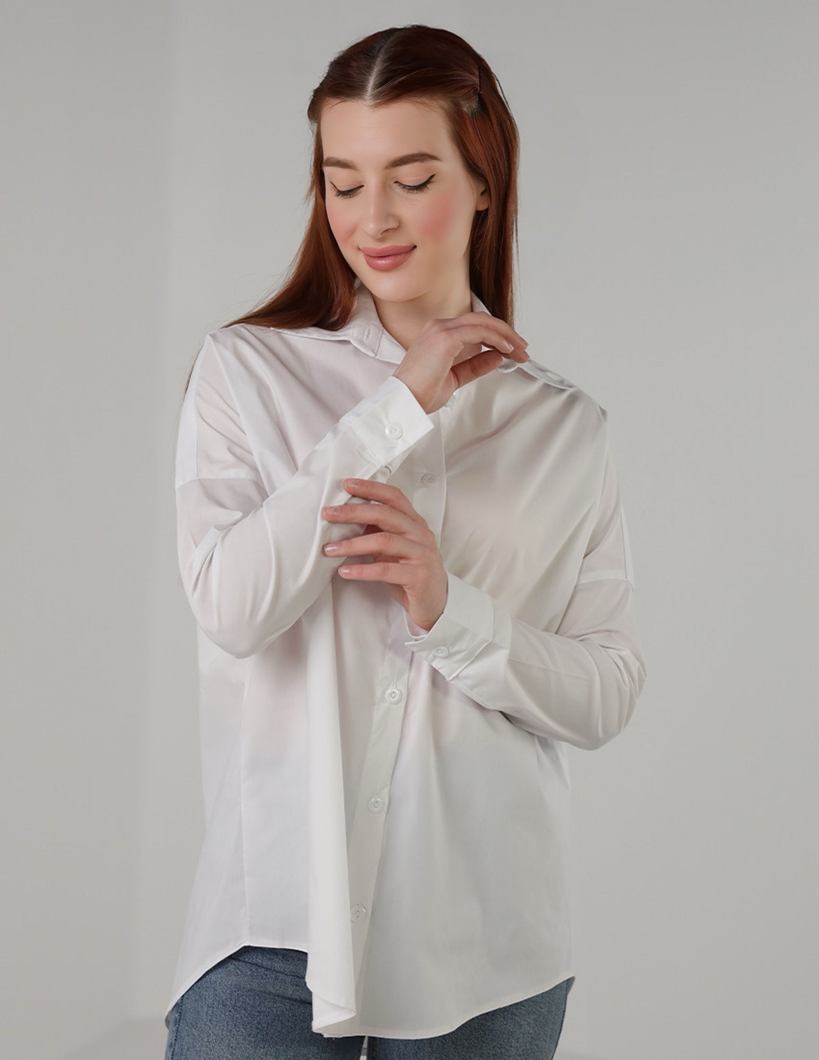 Oversized white Shirt