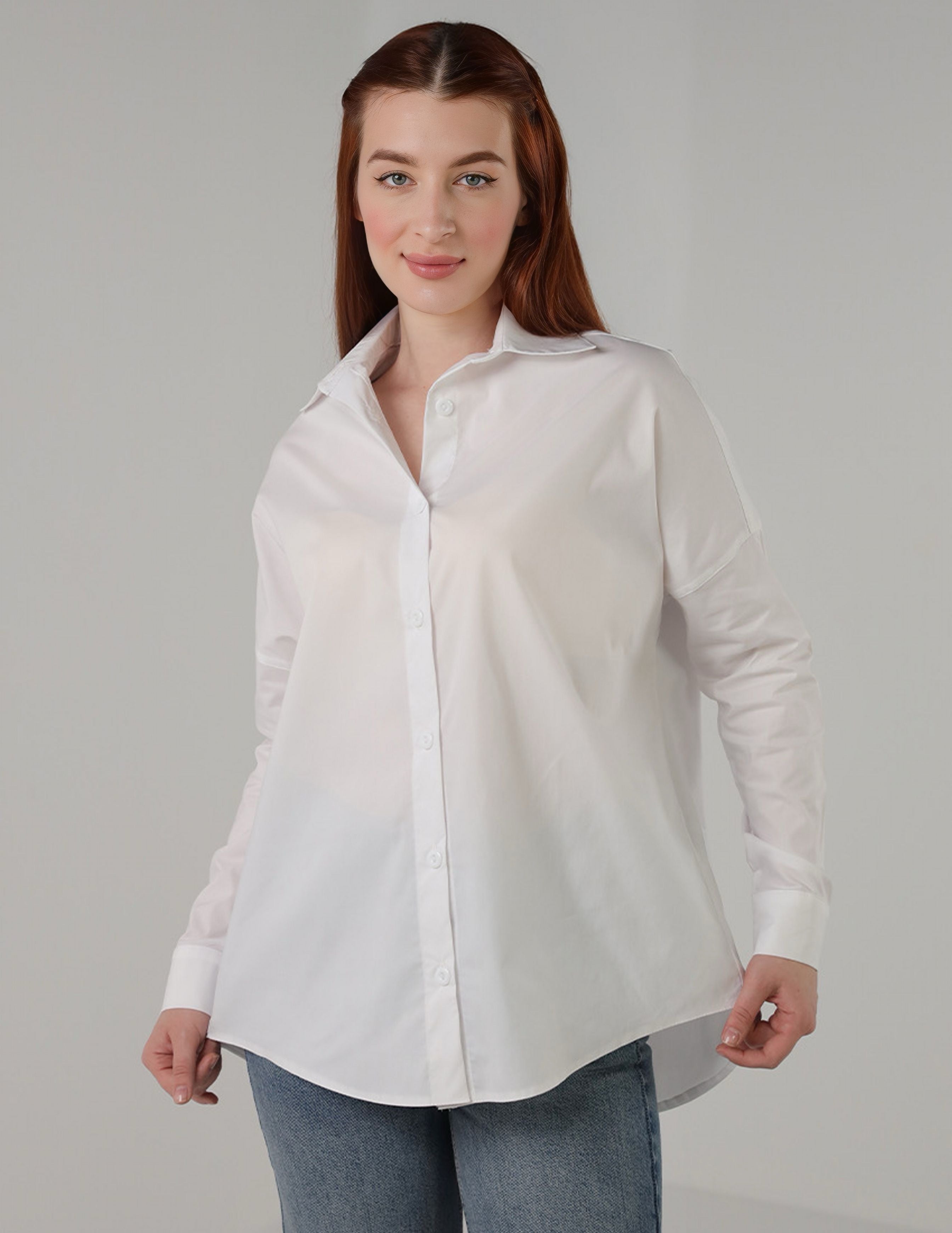 Oversized white Shirt