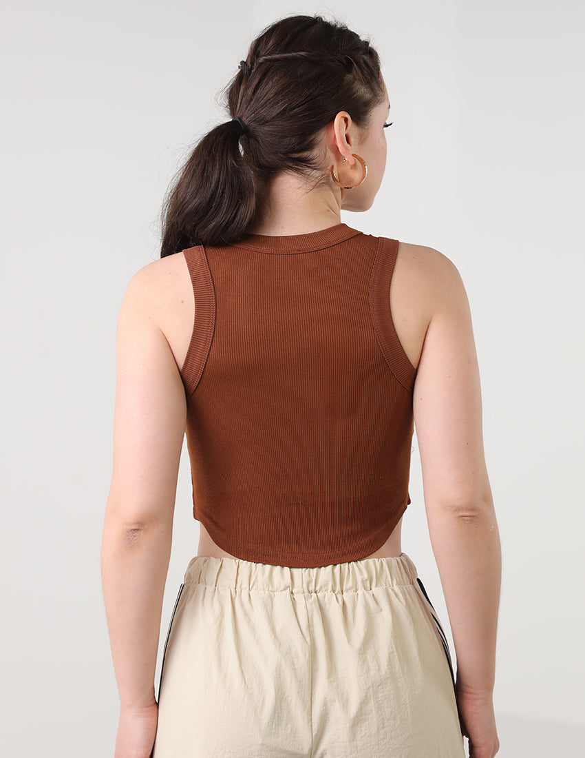 Cut Crop Top