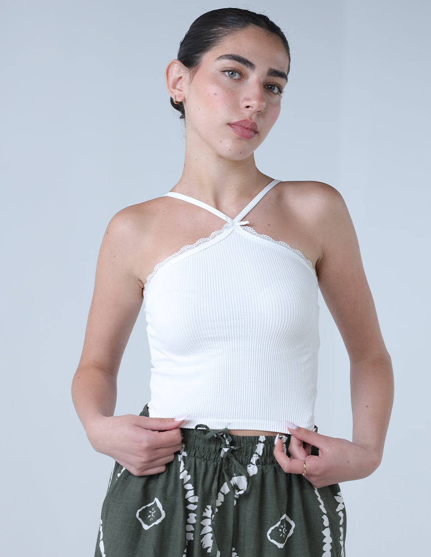 Halter Neck Tank Top
