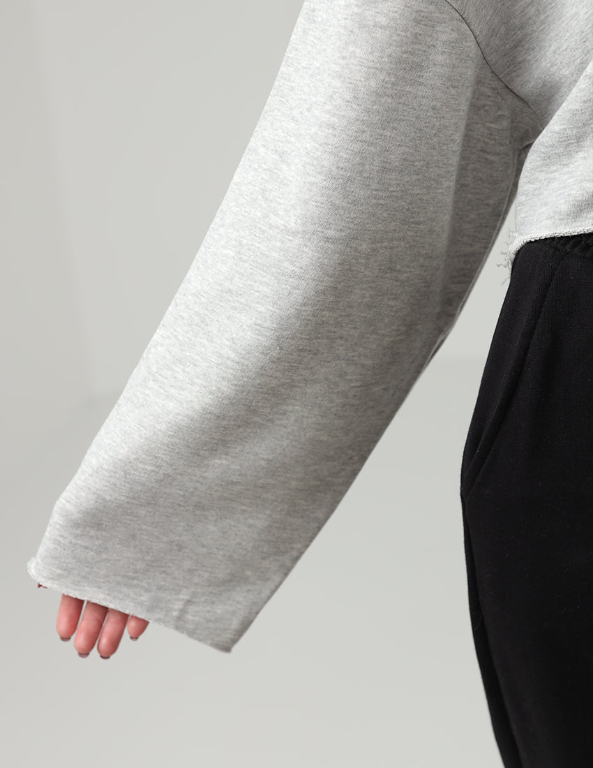 Oversize Cropped blouse "BERKELEY"