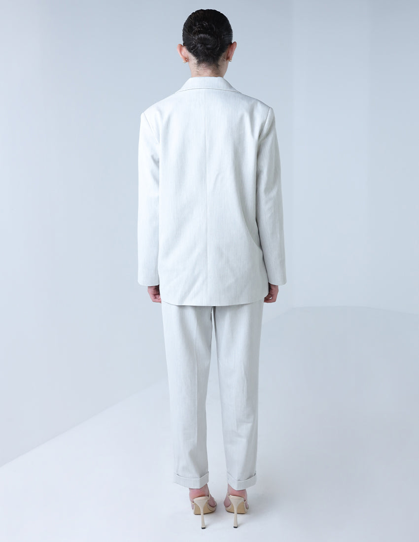 Two Piece Power Suit