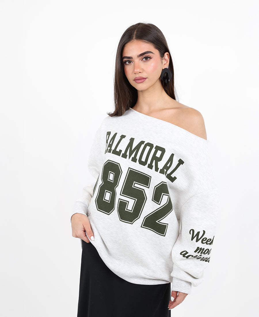 Boat neck "1852" blouse