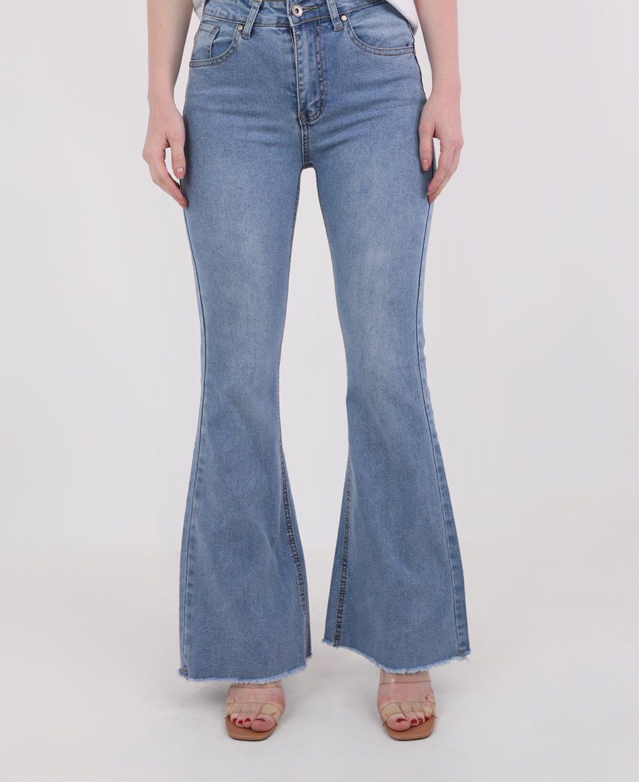 Flared jeans