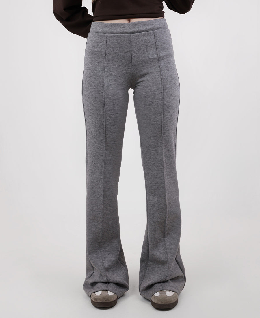 Charleston pants elastic waist with center line