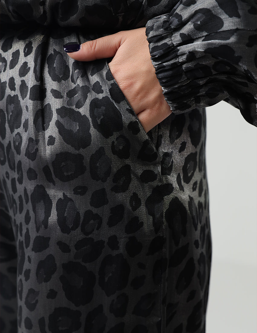 Tiger gray chiffon set
