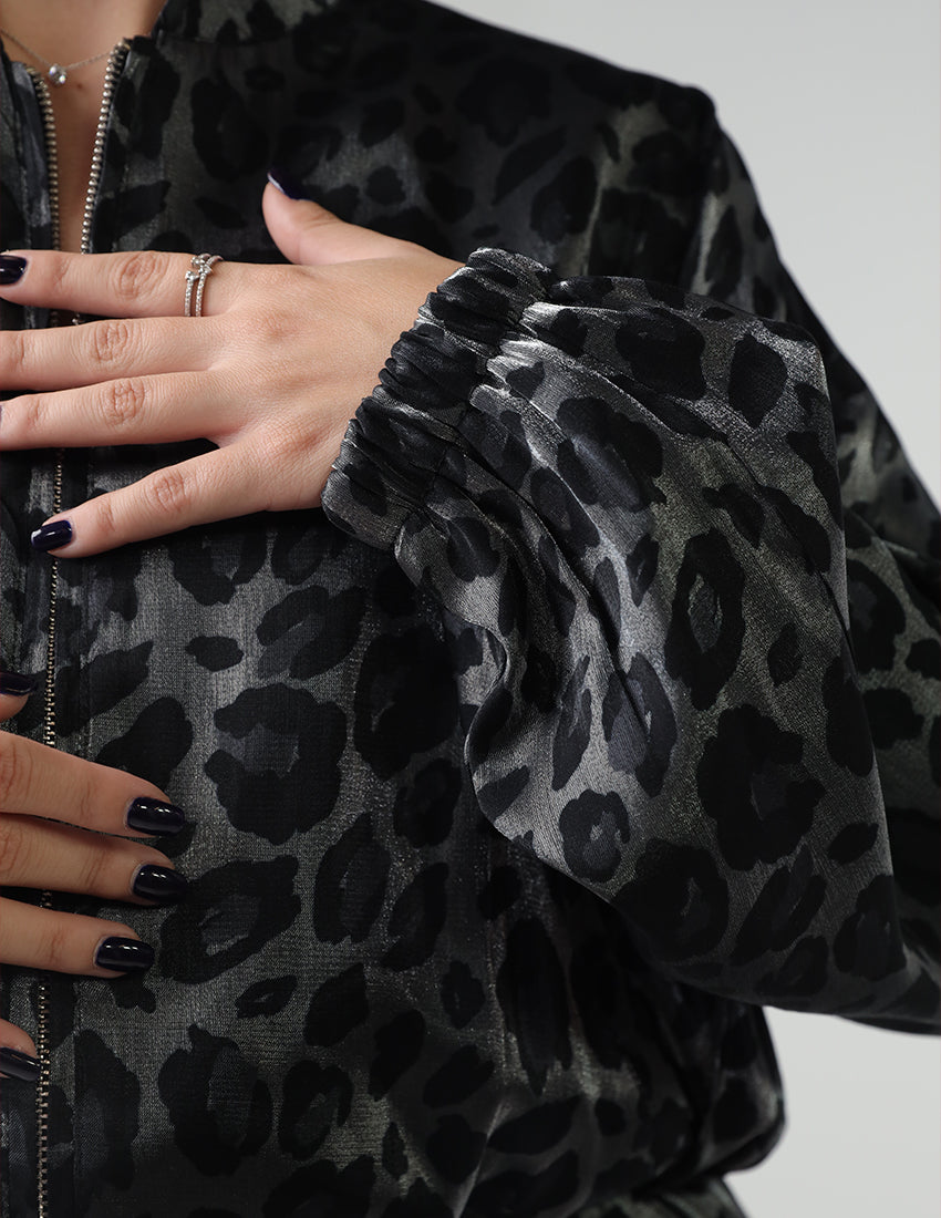 Tiger gray chiffon set