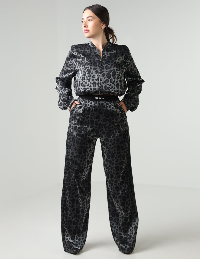 Tiger gray chiffon set