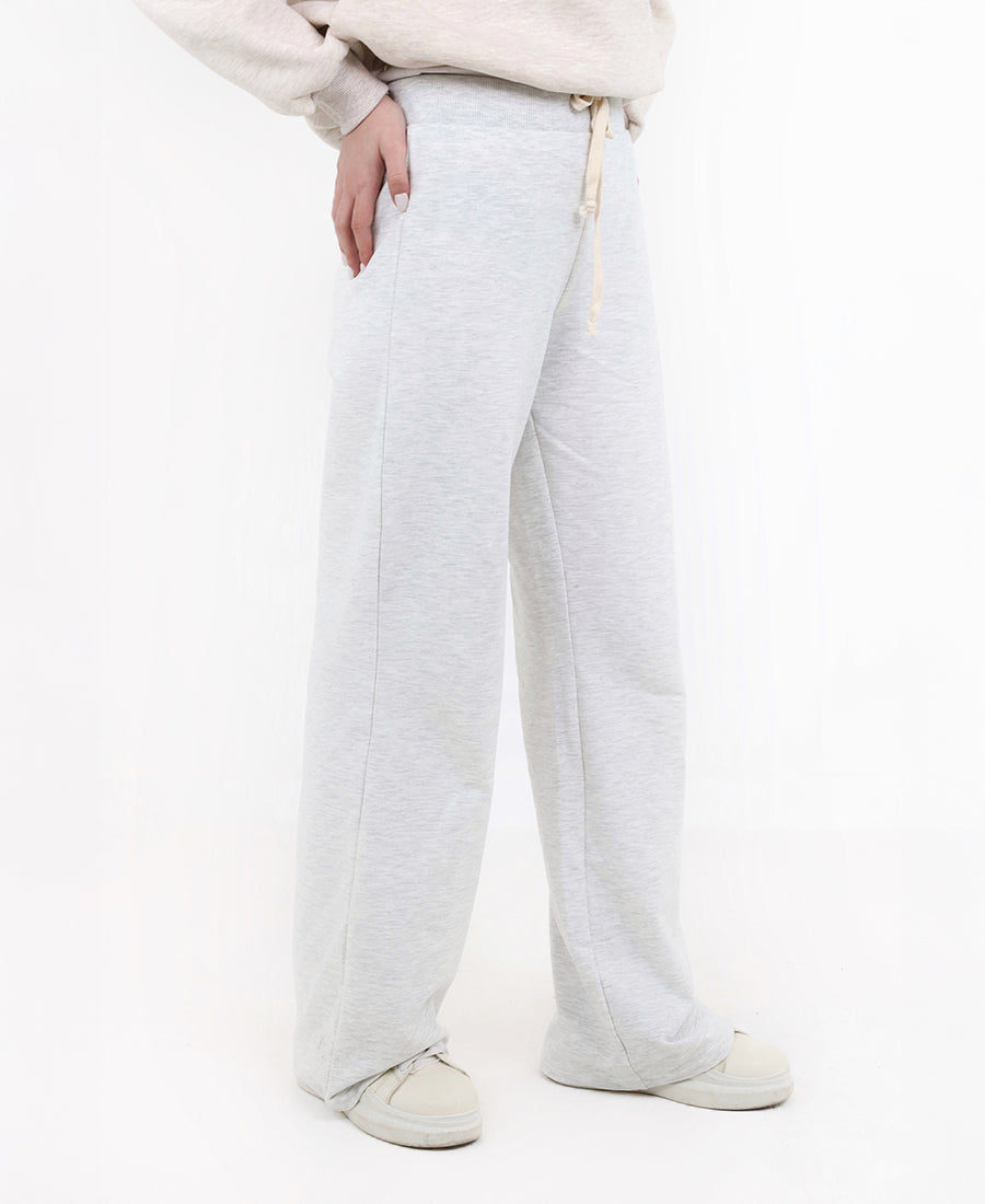 Cotton straight sweatpants