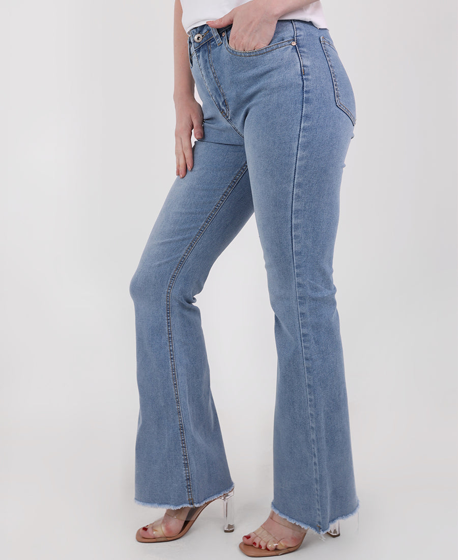 Flared jeans