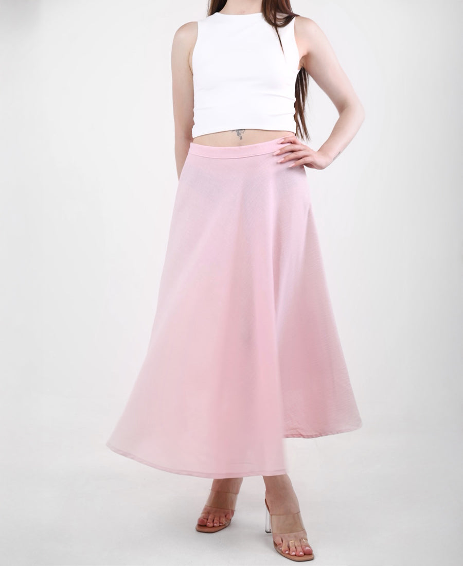 Midi flow skirt