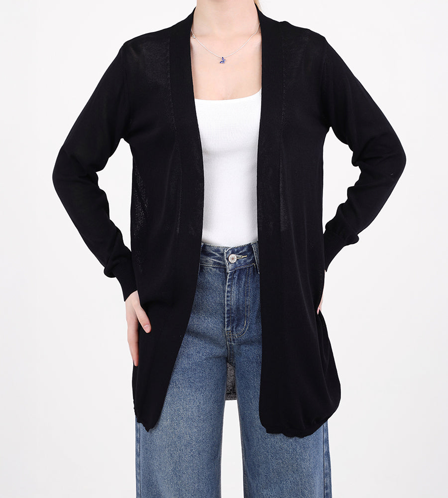 Soft wool cardigan