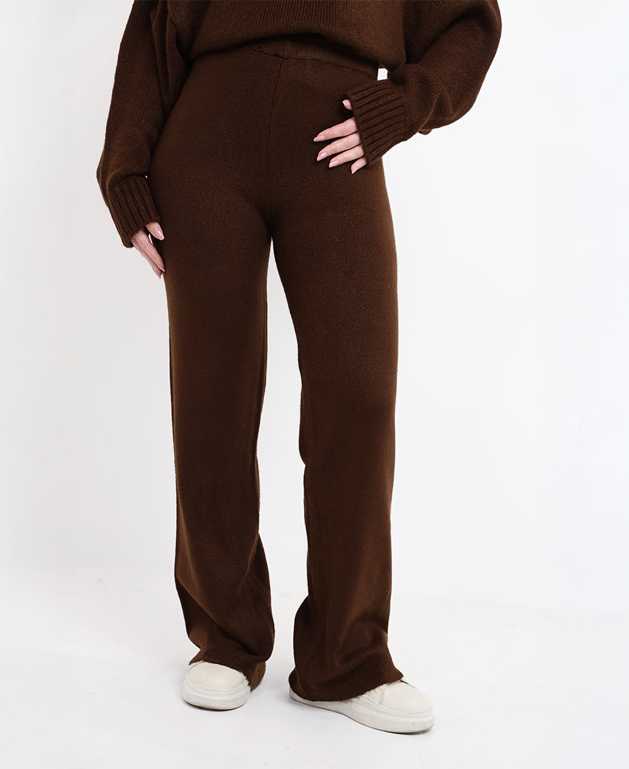 Straightcut wool trousers