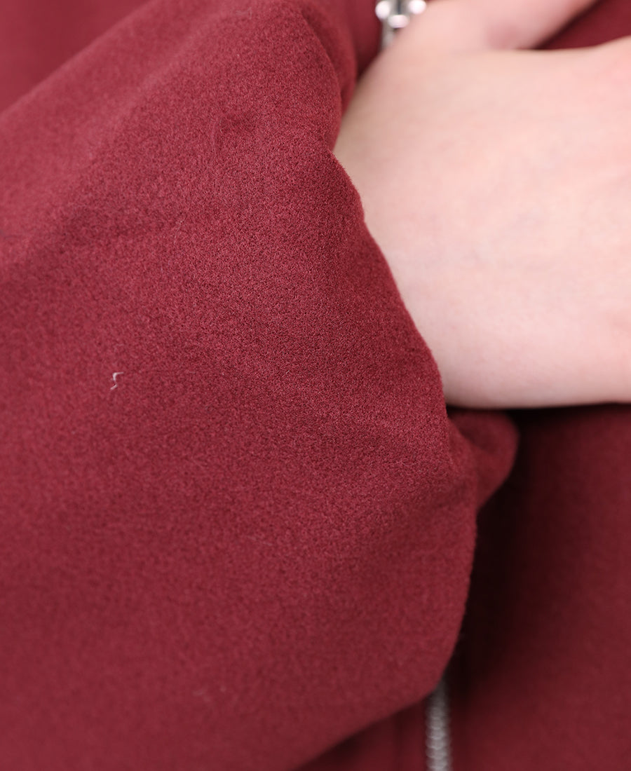 Cropped bomber jacket