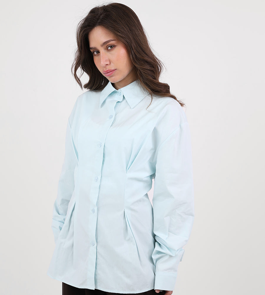 Tie waist shirt