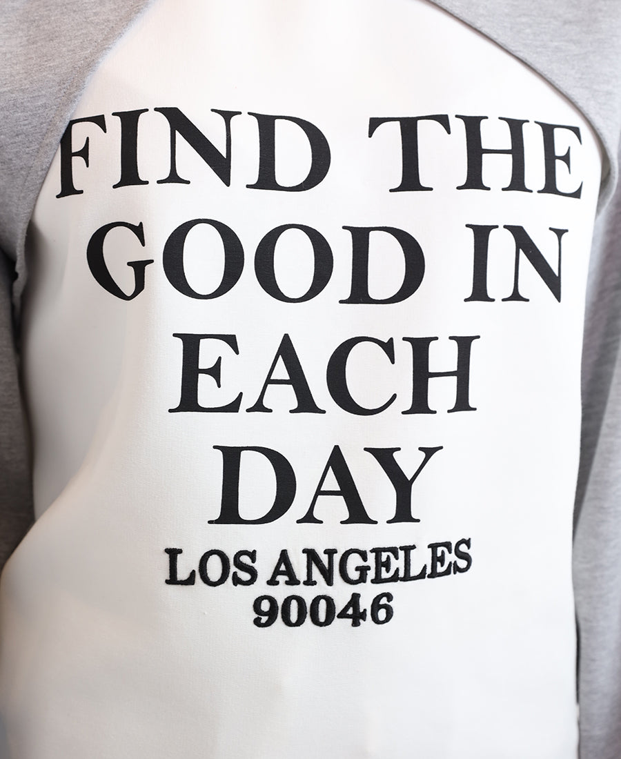 Multi-layered style sweatshirt