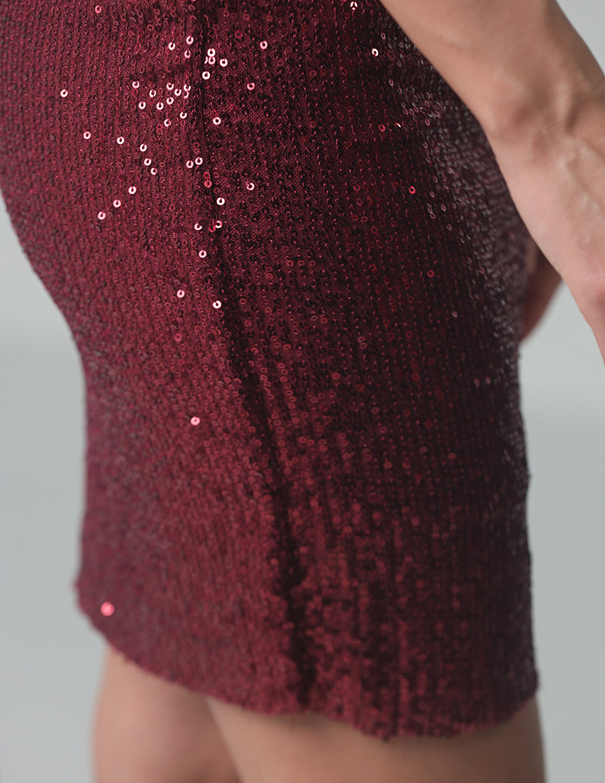 Short Sequin Dress