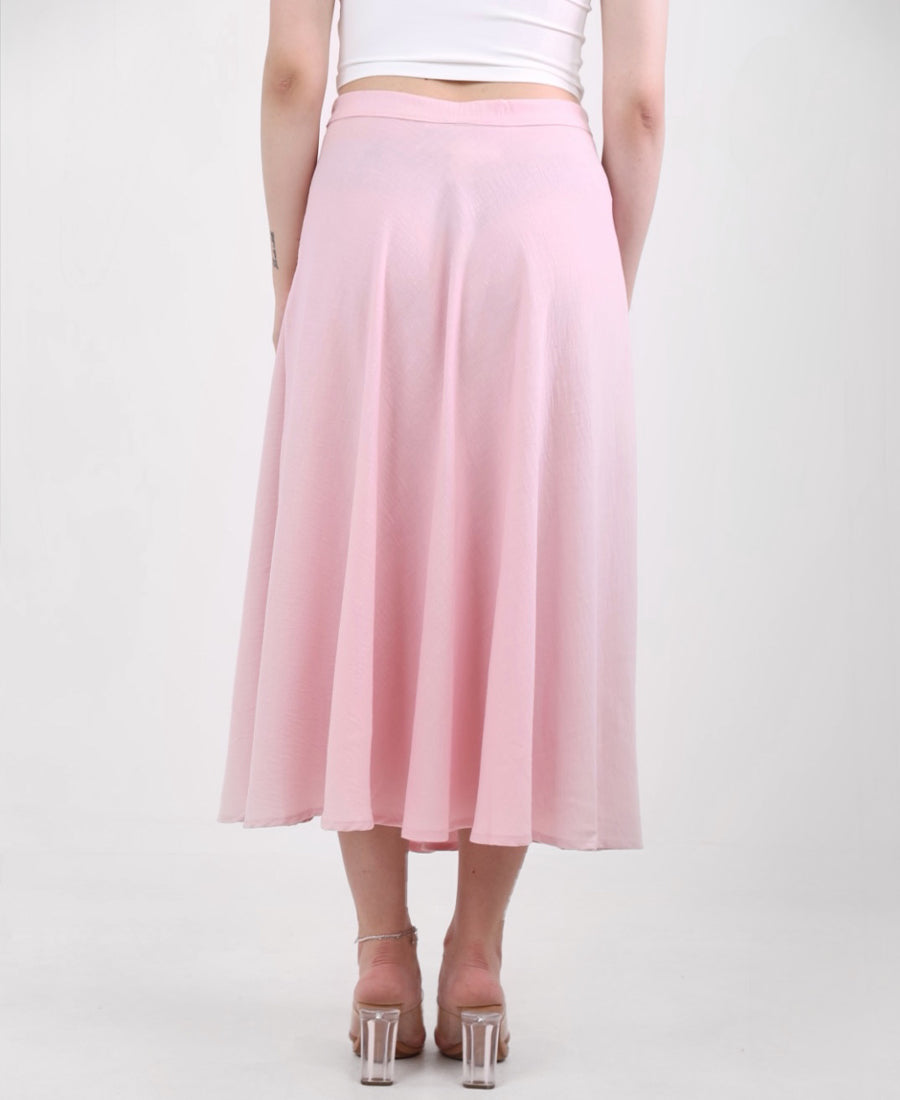 Midi flow skirt