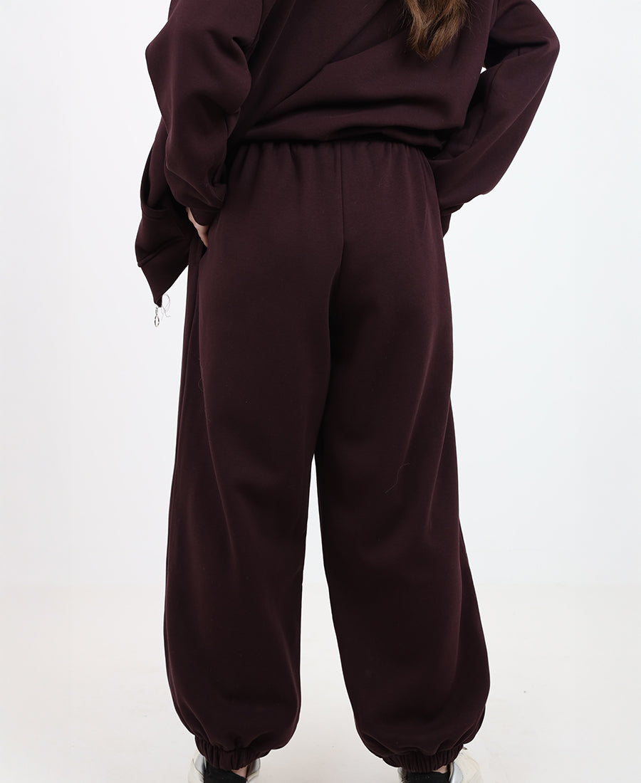 Cotton Cuffed Sweatpants