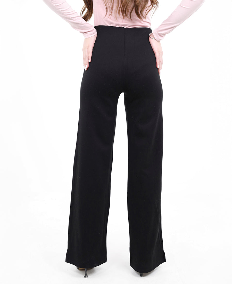 Black Straight Leg Pants