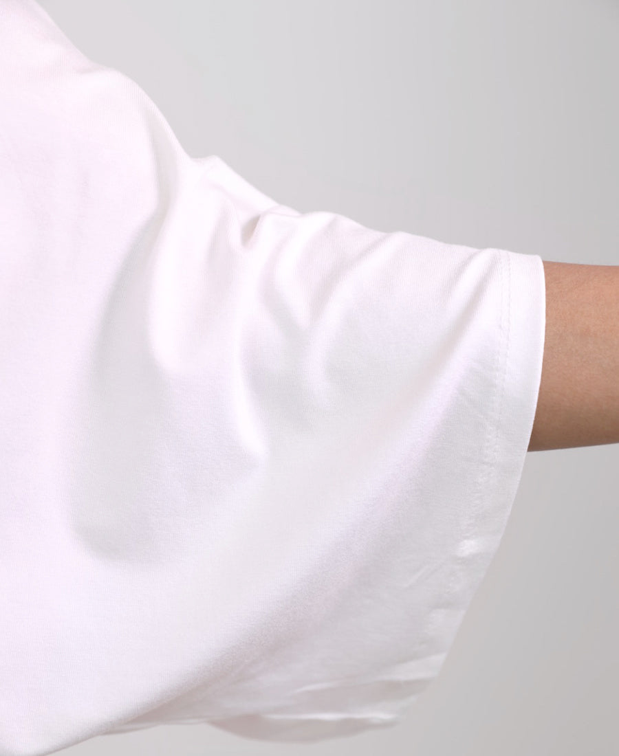 Wide neck T-shirt