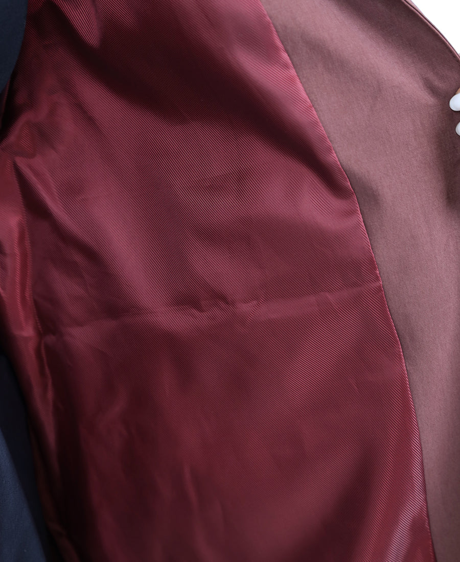 Oversized jacket with buttons