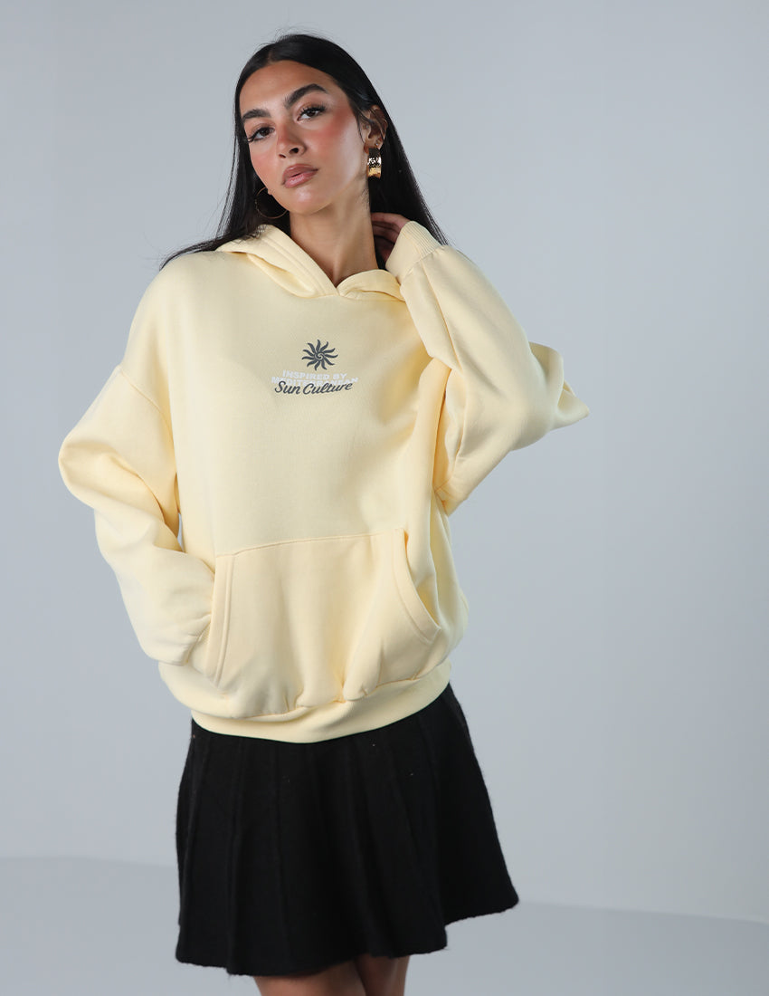 Warm Yellow Hoodie