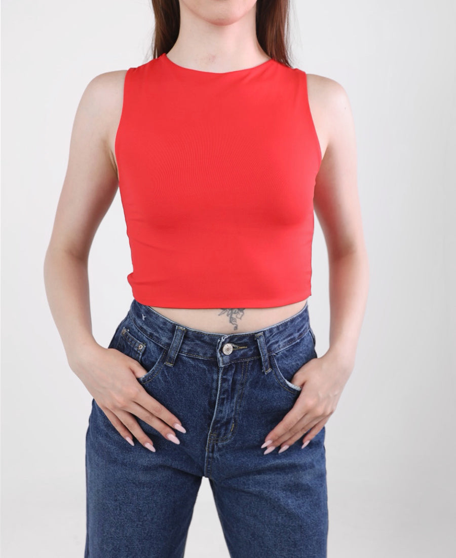Top wide drill camisole