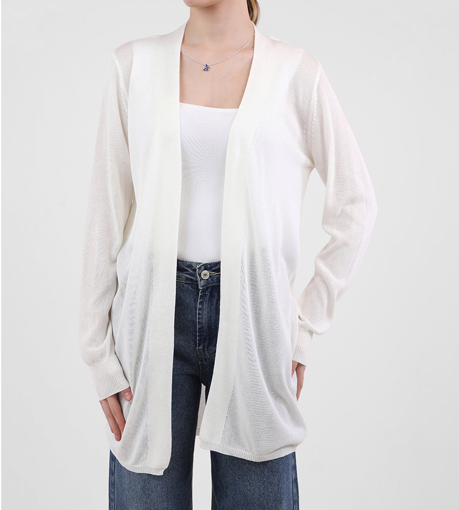 Soft wool cardigan
