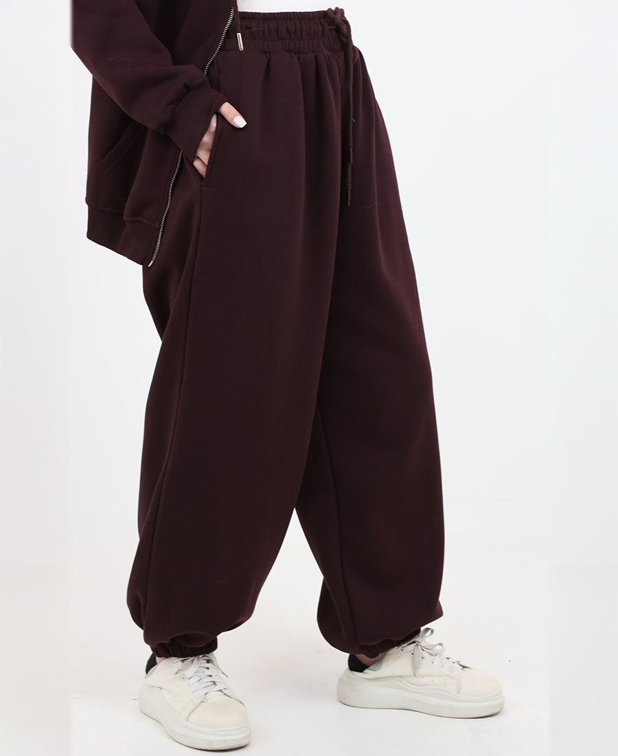 Cotton Cuffed Sweatpants