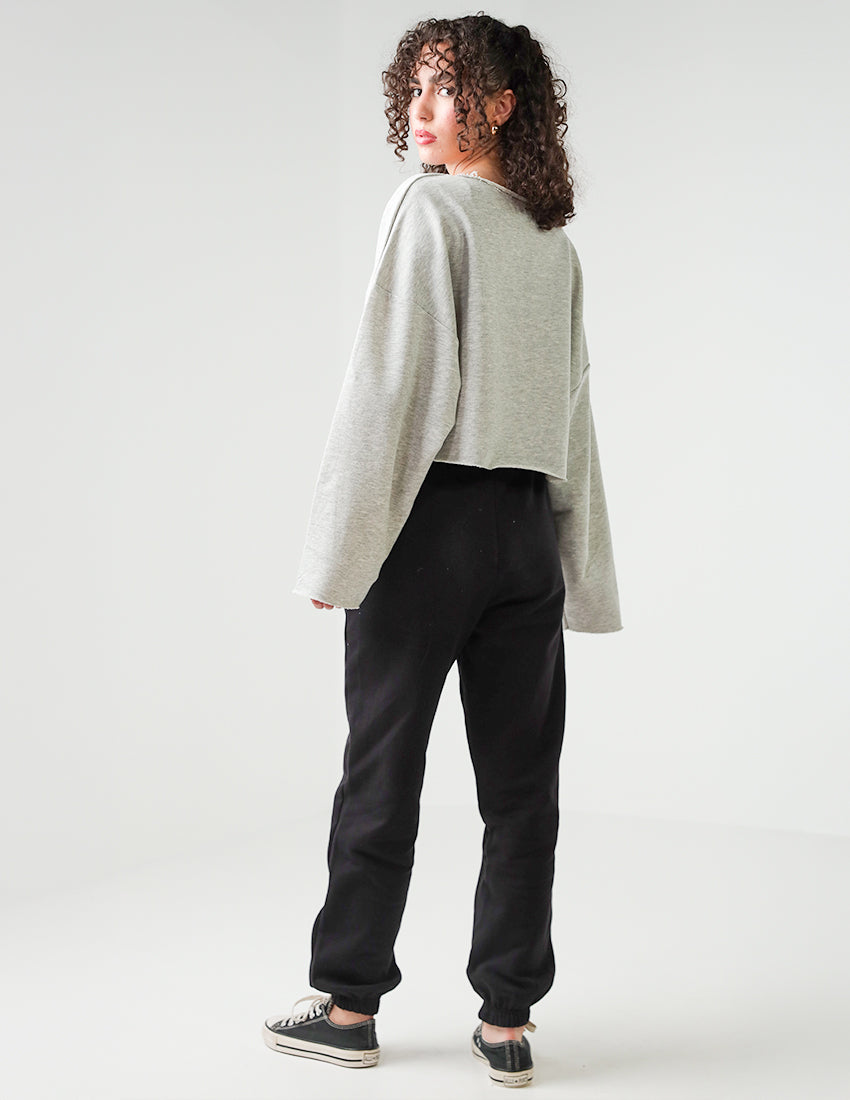 Oversize Cropped blouse "BERKELEY"