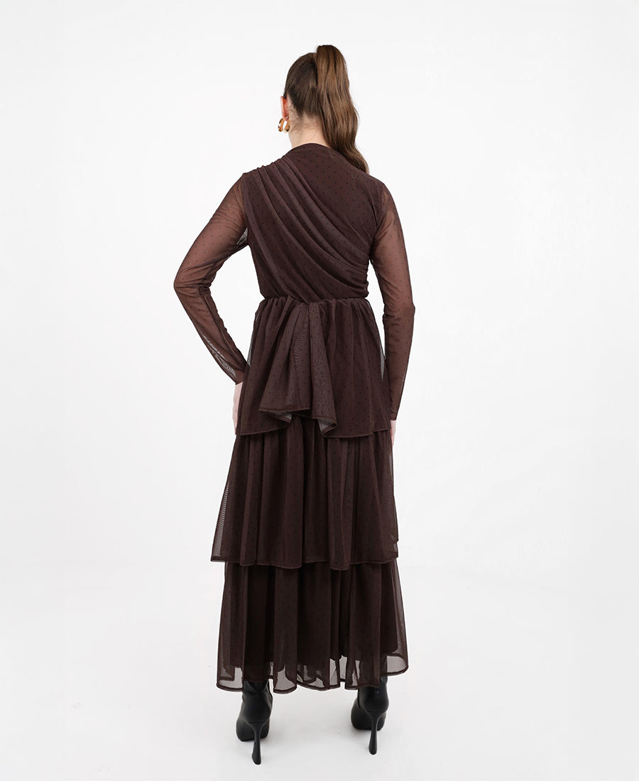 Tulle Maxi Skirt