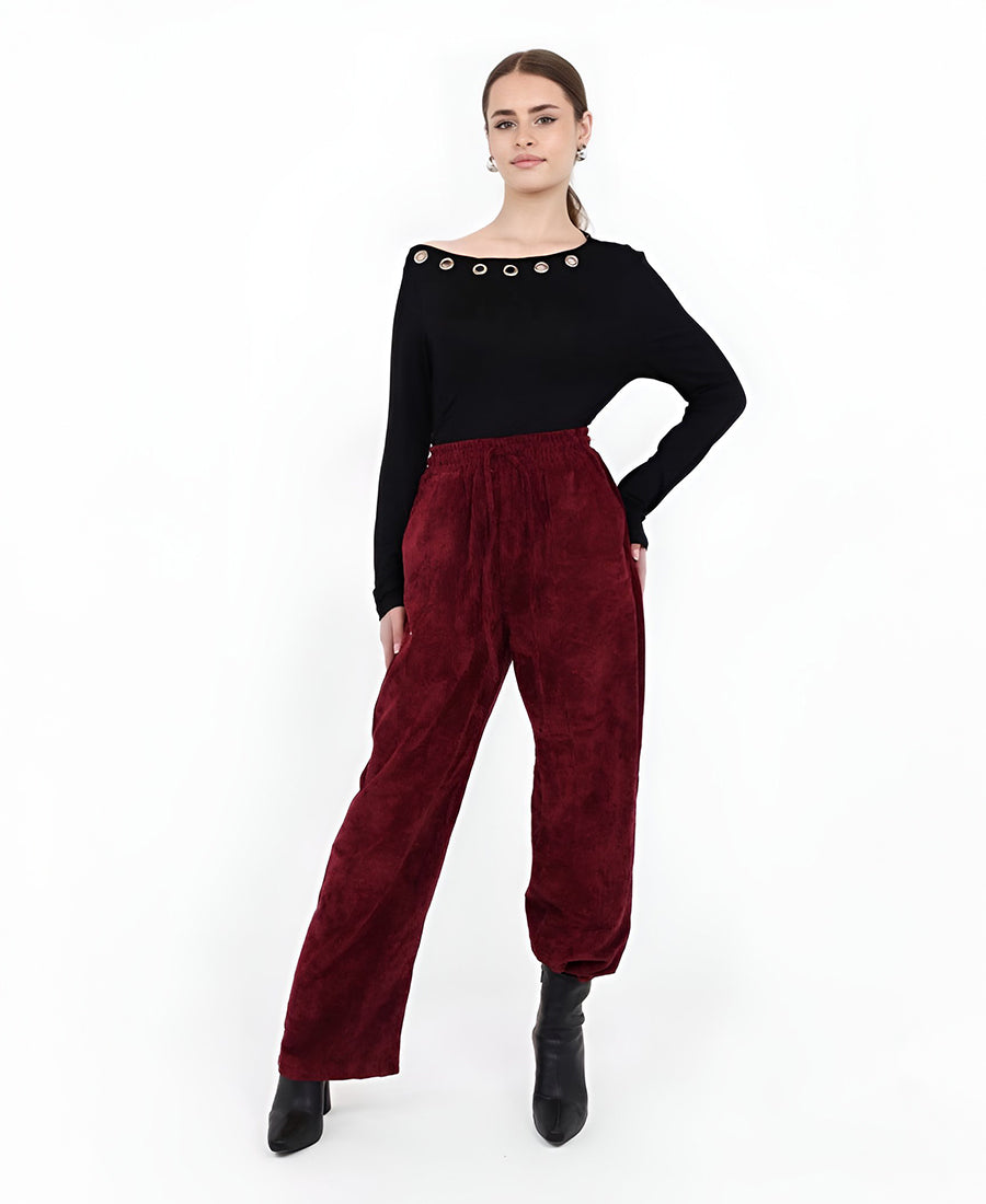 Corduroy trousers