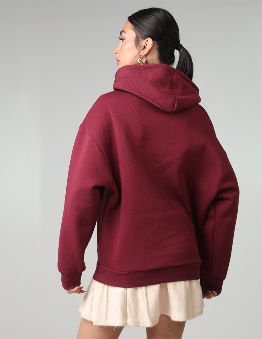 Cotton Hoodie with Kangaroo Pocket