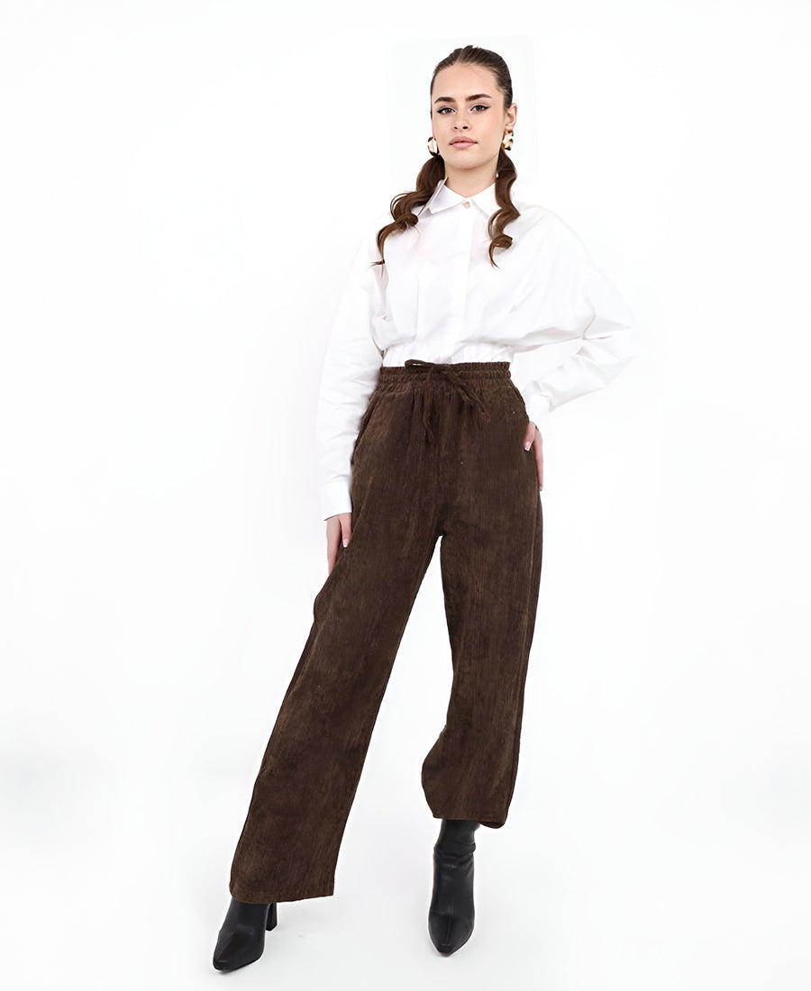 Corduroy trousers