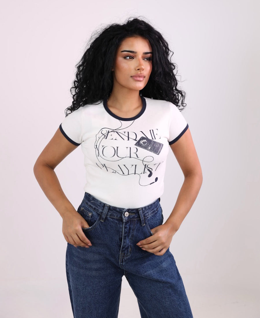 Radio Offwhite T-Shirt