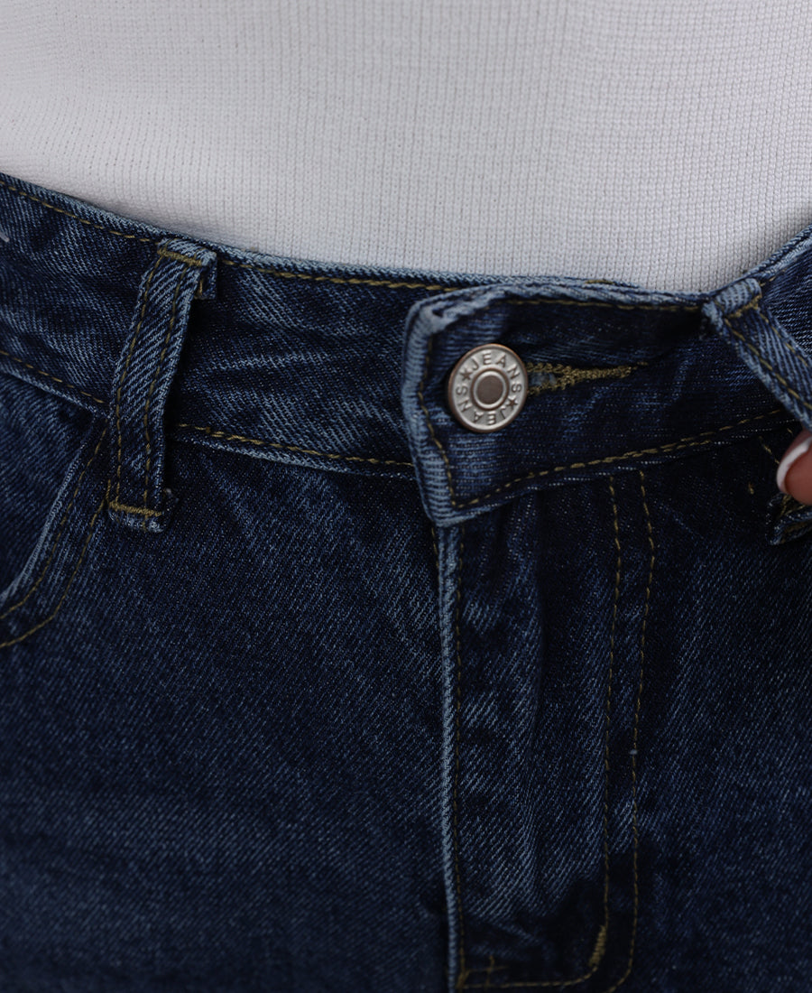 Blue Straightcut Jeans